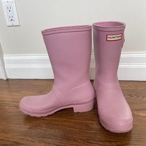 Pink Hunter Rain Boots